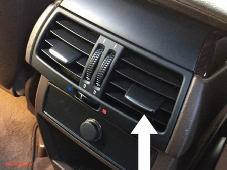 BMW E90 un E70 jaunie ventilācijas slīdni