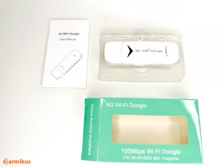 Mini ruteris 4G USB WiFi 802.11b/g/n/ac (CAT4)
