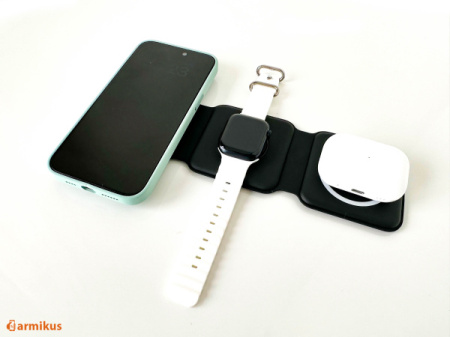 Bezvadu lādētājs iPhone tālruņiem MagSafe 3-in-