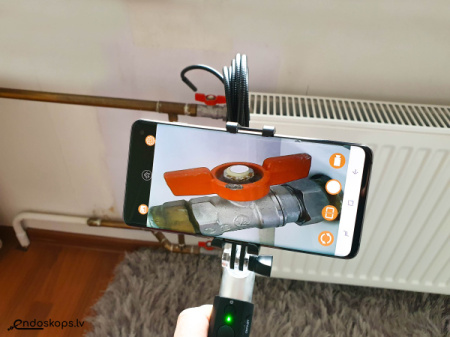 Industriālā kamera - endoskops ar 1 m zondi iOS, Android, Windows