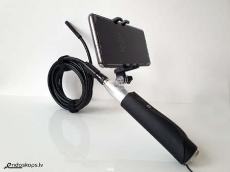 Industriālā kamera - endoskops ar 3 m zondi iOS, Android, Windows