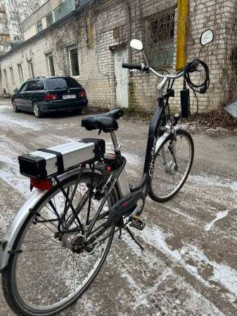 Steidzami pārdodu lietotu labā stāvoklī velosipēdu elektrisko