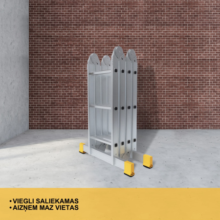 Trepes 4 daļīgs universāls Forte Tools 4410, 429 cm, 329 cm. Jaunas, nelietotas.