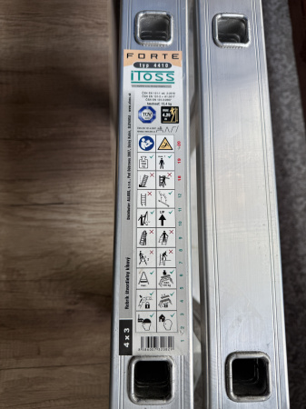 Trepes 4 daļīgs universāls Forte Tools 4410, 429 cm, 329 cm. Jaunas, nelietotas.