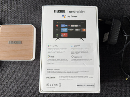 TV Box Mecool KM6 Deluxe. Wifi 6, Android 10, 4GB RAM, 64GB ROM, 4K, HDR