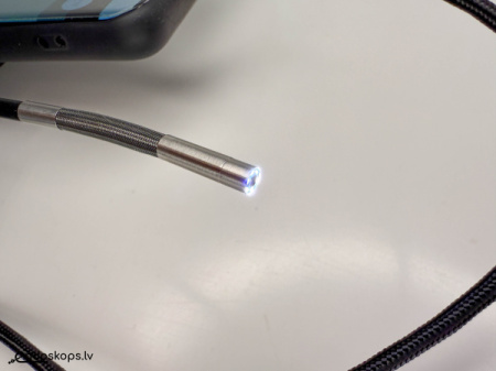 Industriālais endoskops ar grozāmo galvu 3.9 mm diametrā profesionālai lietošanai