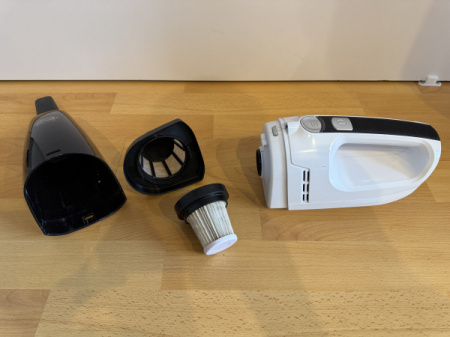 Rokas akumulatora putekļu sūcējs Concept Vp4150 labā stavoklī