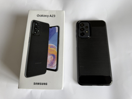 Samsung A23 (Sm-A235F/ds) lieliskā stāvoklī. Divas SIM kartes, 128 GB, 6 GB RAM.