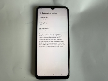 Samsung A23 (Sm-A235F/ds) lieliskā stāvoklī. Divas SIM kartes, 128 GB, 6 GB RAM.