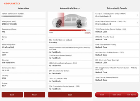 Kingbolen Ediag Elite profesionāla diagnostika ar mūža licenci