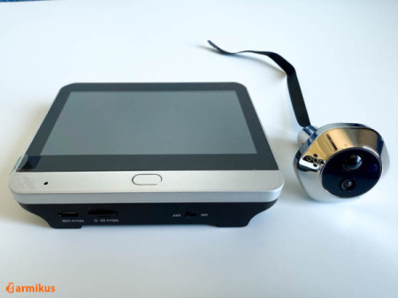 Durvju video actiņa ar ekrānu un Wifi