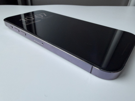 Lietots Apple iPhone 14 Pro Max 256 Gb Deep Purple. Battery Health 87%.