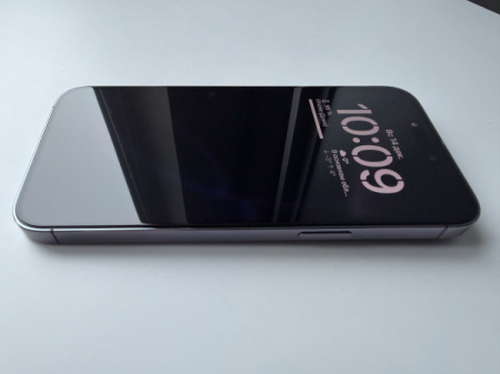 Lietots Apple iPhone 14 Pro Max 256 Gb Deep Purple. Battery Health 87%.